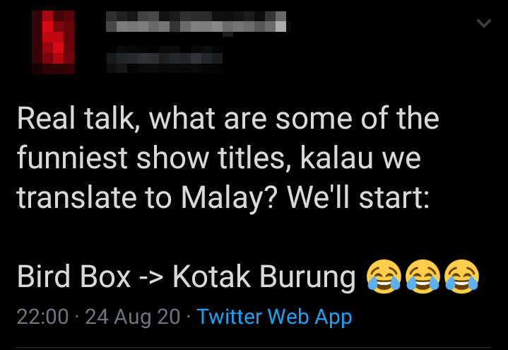 Netizens Bashing Netflix For Insulting Bahasa Melayu But Comments Translating English Show Titles To Malay Stole The Show Redchili21 My