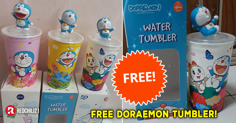 Purchase Nivea Products Get Free Doraemon Tumblers Redchili21 My