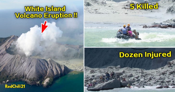 [Breaking] Tourist Tweets Escape From White Island's Volcano Eruption ...