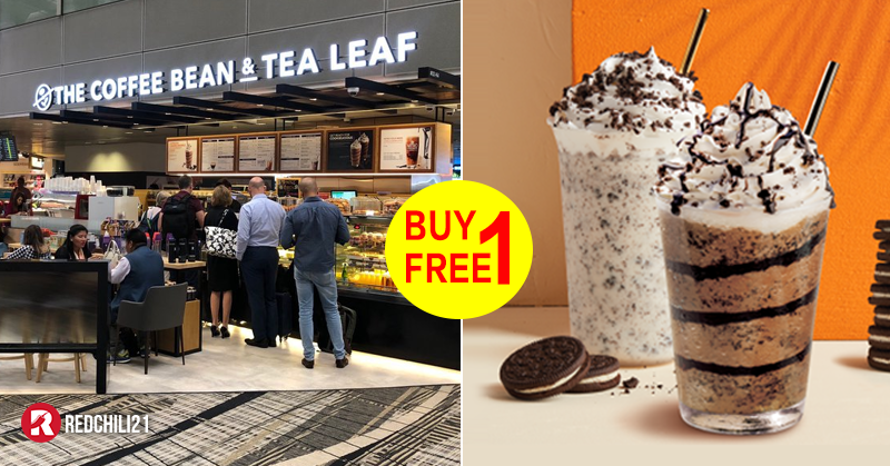 Buy 1 Free 1 Mocha Beverages Offer In The Coffee Bean And Tea Leaf Redchili21 My