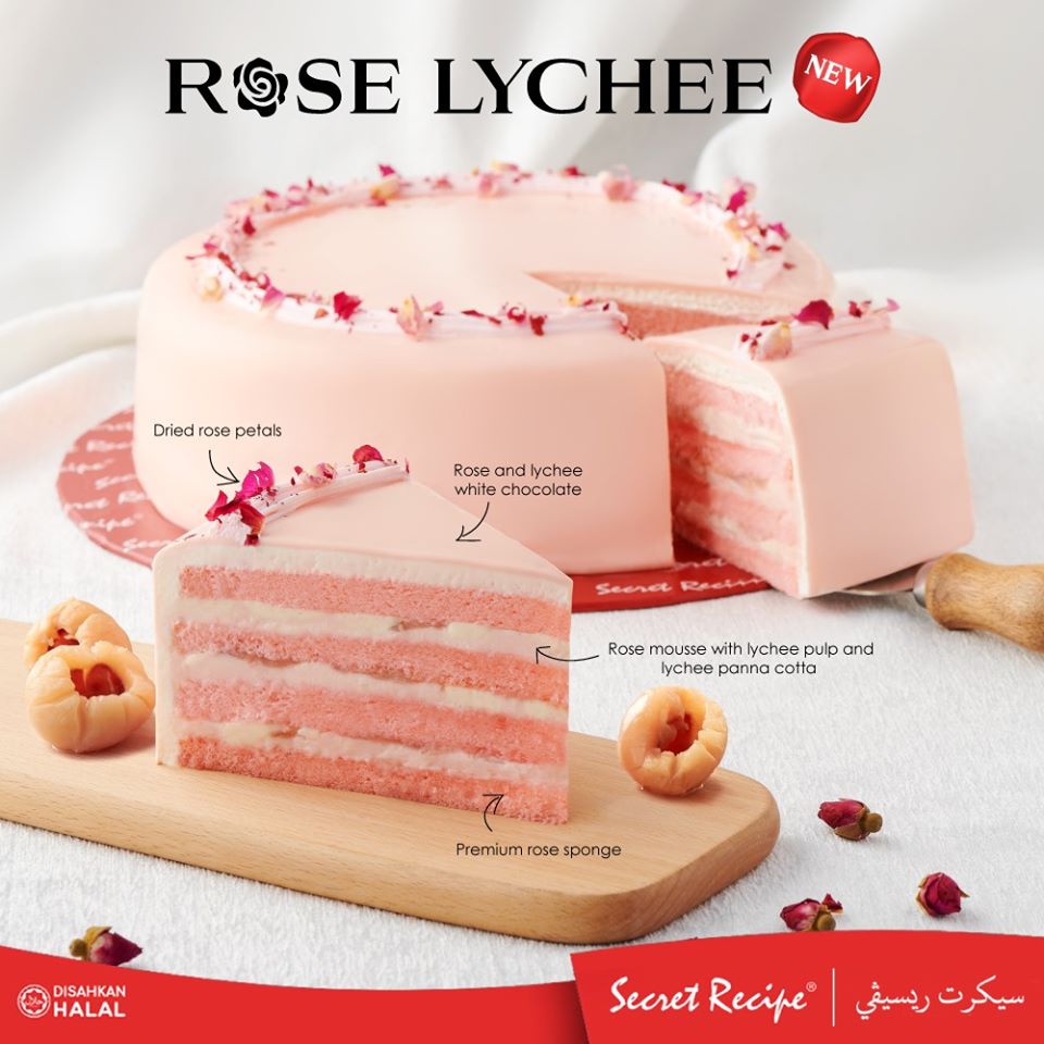 Divine Artisan  Our gorgeous Lychee Rose Cake consists of  Facebook