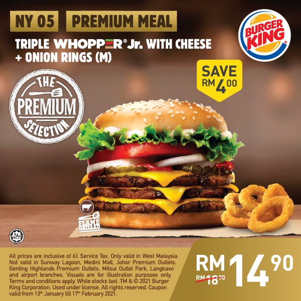 Burger King Is Once Again Giving Out Promotion Voucher You Can Get A Meal Deal At Only Rm8 50 Redchili21 My