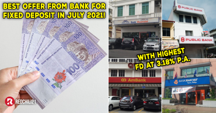 Fixed deposit rate malaysia 2021