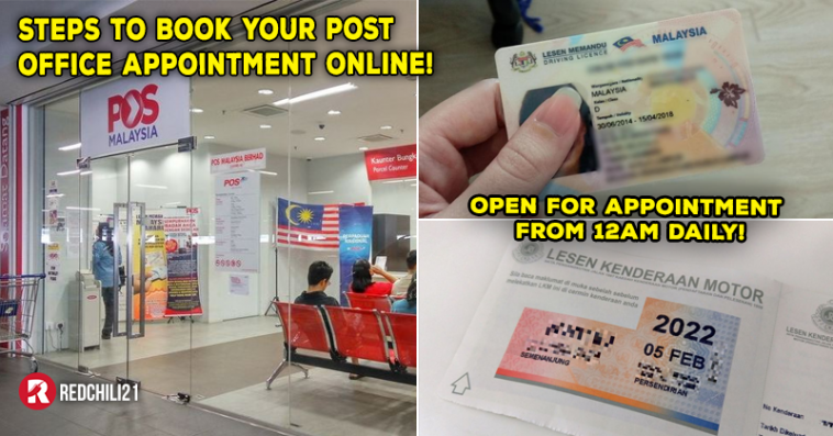 Appointment pos jpj malaysia