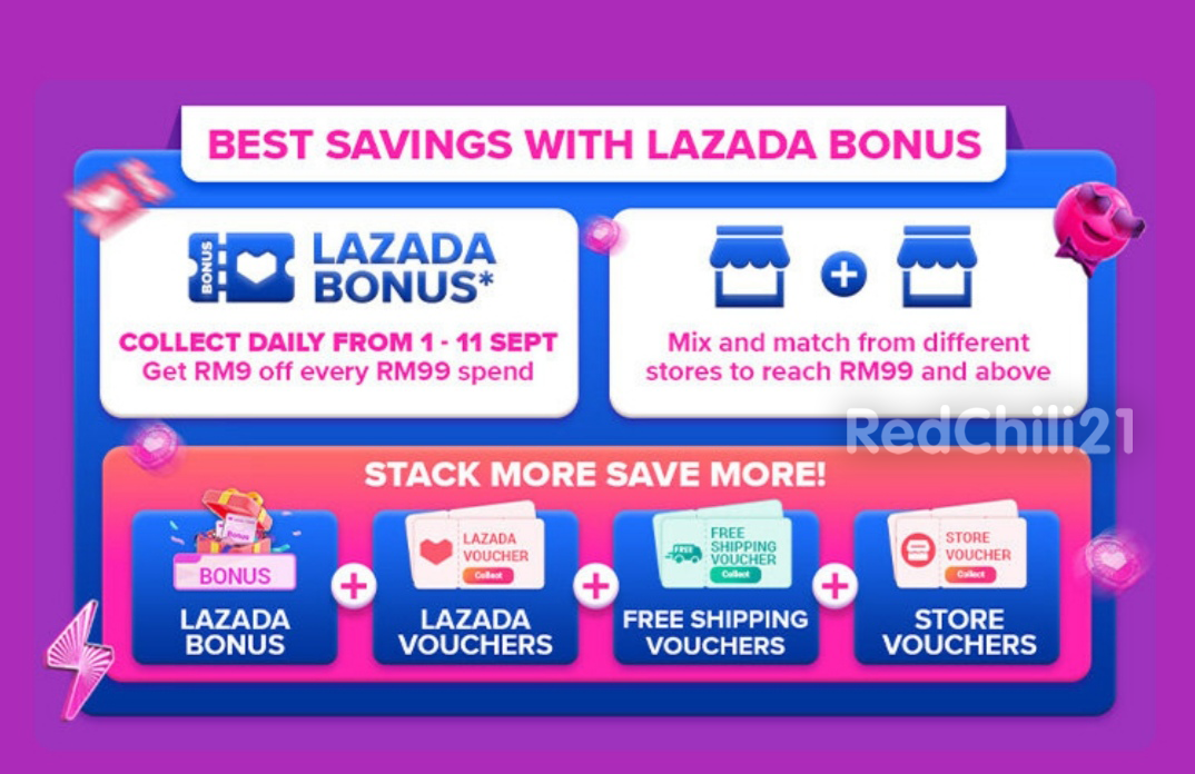 Lazada bonus