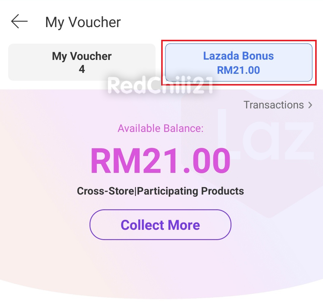 How to use lazada bonus voucher