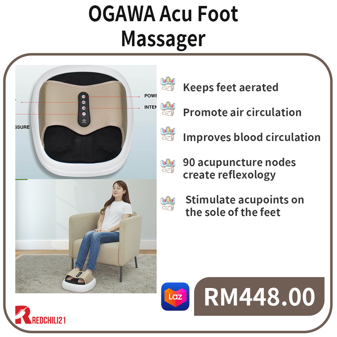 Ogawa acu therapy reflexology foot online massager