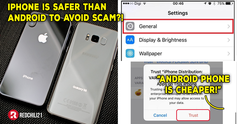 Iphone Is Safer Than Android This Netizen Tell You 3 Main Reasons