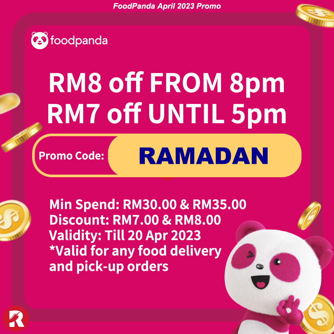 Foodpanda【April】List of Promo Codes! Time to Save More! RedChili21 MY