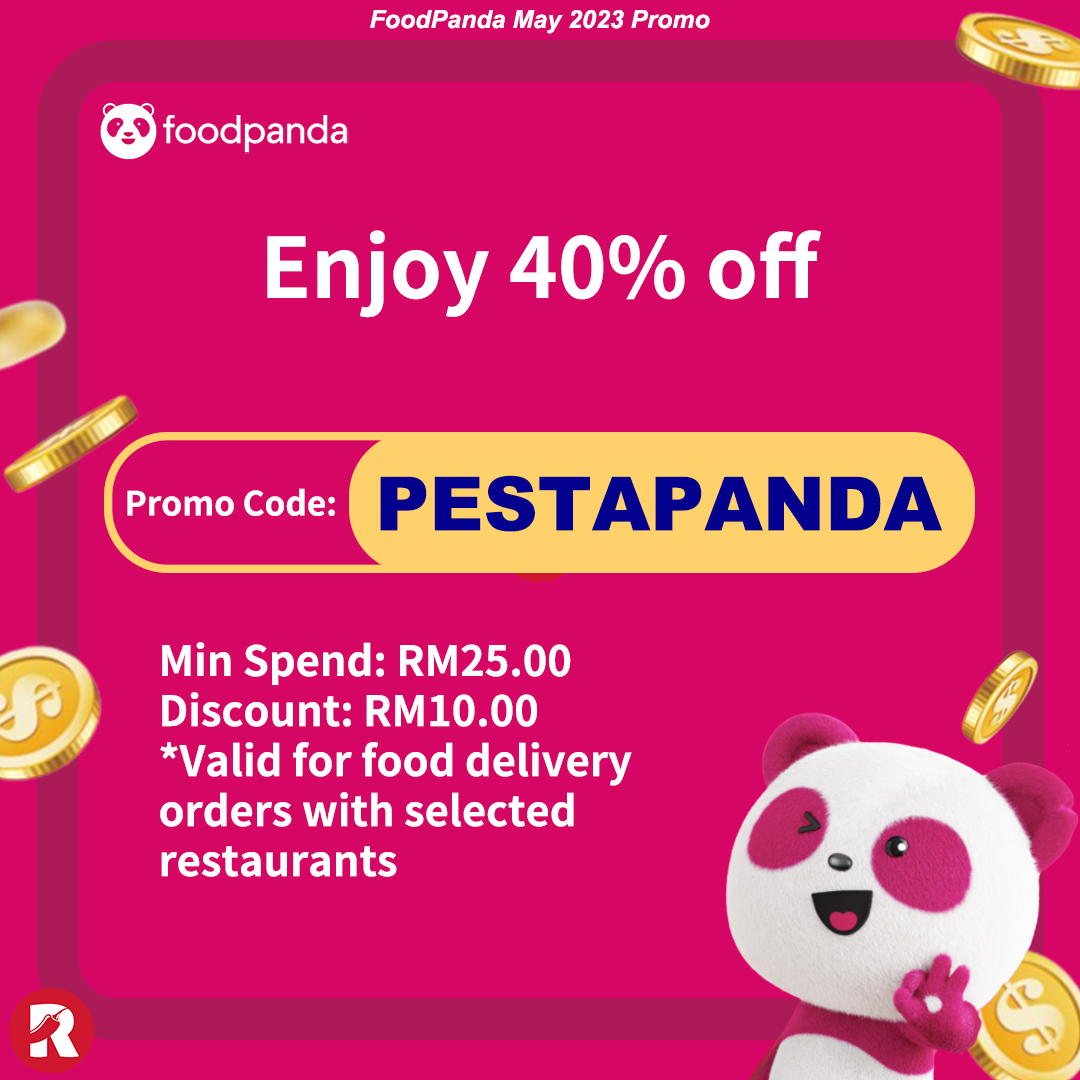 Foodpanda May List Of Promo Codes! Times To Save On Your Food! RedChili21 MY