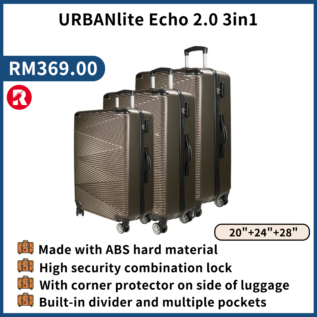 Choosing The Best Hard Case Luggages For Your Trip - RedChili21 MY